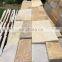 Natural Yellow Stone Wall Cladding Slate Tile Facing Panel Stone