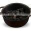 TRIONFO pre-seasonedcast iron bbq gas grill