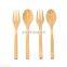 Bamboo Design Disposable Cutlery/ Wholesale Bamboo Knife Fork Spoon Cutlery Set