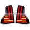 MAICTOP Car Tail Lamp Led black Rear Tail Light For land cruiser Prado 150 fj150 lc150 2014-2020 Modified Taillight