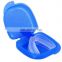 Silicone Sleeping Mouth Guard Stop Teeth Grinding Anti Snoring Bruxism Sleeping Aid Mouthguard with Case Box Health Care