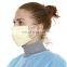 Custom blue 3 ply CE certified BFE 99% wholesale mouth covering disposable printed surgical face mask