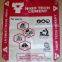 50kg square bottom valve bulk packing starlinger customized logo printed Portland cement bag