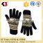 2016 Classic Winter Gloves Lightweight Knit Stretch Acrylic Knit Double Layer Gloves