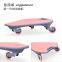 Newest design triangle shape light skateboards outdoor game for kids