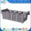 Plastic container for tableware