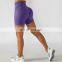 Hot Sale Scrunch Butt Biker Shorts High Waist Gym Custom Seamless Women Running Leggings
