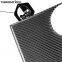 NO.2 TIBROMTACK Center Cup Console Cover Carbon Fibre Wrap-Around Cover Sticker 2-Piece for Tesla Model 3