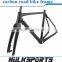 Top Quality Cyclocross carbon bicycle frame disc brake Carbon road Bike Frame including the front fork