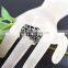 skull stainless steel fashion gothic rings jewelry for men