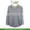 Women Ladies Long Sleeve T Shirts Blouse Top New Casual Loose Tee Tops Size14-16