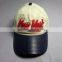 Custom 6 panel new york embroidery unique baseball cap pu brim baseball hat