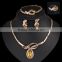 China Good Alibaba Manufacturers,Gold Long Chain Jewelry Set Bridal Jewelry Sets