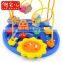 new products 2015 innovative product 18M+ kids play bulk wooden beads slide pretend play therapy wooden string beads wood toy