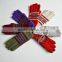 Best sale jacquard knitted gloves cheap winter warm gloves