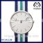 Stock sample Sweden popular Nato Nylon Strap quartz watch/Unisex stainless steel Nato Nylon strap Watch