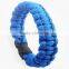 2016 Outdoor Survival Sport Braided Bracelet with Logo