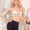 Custom Low Price Hot Sexy Angel Young Girls Invisible Adhesive White Lace Bra