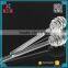 beautiful high quality crystral 15cm glass hooney stick dipper