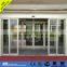 the largest telescopic slding door with 4 meters high and 8 meters wide when open.CE /UL tempered glass sliding door
