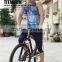 26'' Customized Mountain Bike Titanium Mountain Bicycle with Helmet