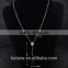 Stainless Steel Bead Jewelry Women's Cross Pendant Fashion Necklace 91823