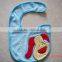 infants&children's cotton bibs customized embroidered ball logo bib-27 for gift and promotion