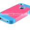 Latest design hard shell plastic and top quality TPU case for iPhone 5g