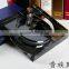 Wholesale glass plating crystal ashtray & Engagement Souvenirs plating crystal ashtray