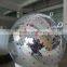 Attractive Party Stage Silver Disco Mirror Reflective Glass 12inch Plastic Ball