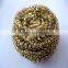 Manufacturer high quality kitchen cleaning stainless steel scourer/cleaning ball