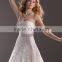 New Luxurious High Quality fabric wedding dress 2015