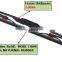 Metal Frame Auto Parts wycieraczka Windscreen Stealth Wiper Blade