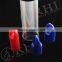Clear plastic tube with hanger cap