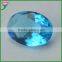 machine cut oval decorative colorful rose glass stones for jewelry making