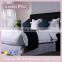 Luxury Design Wholesale 40S Striped White Hotel Motel Bedding