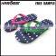 Fashion woman low heel slipper , women's tpr sole slipper shoe