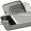 Stovetop smoker stainless steel stovetop smoker metal grill fish smoker