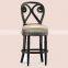 IDM-C014 China Foshan hotel solid wooden furniture bar chair