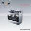 Hot model portable cast iron gas burner cooker and oven/multi-function cooker