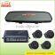 Bluetooth Car Mirror Parking Sensor With 7inch Mirror