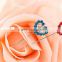 Design Heart-shaped Floral Hijab pins Women Popular Scarf Pins Female Pashmina Brooches Muslim Hijab Pins