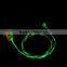 Colorful Flat Micro USB cable with LED light for iPhone