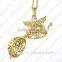 FN3231 copper cage pendant Pregnancy Belly necklace for woman
