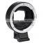 Viltrox Camera Lens Mount Adapter Ring EF-NEX III for Canon EF lens to E mount with Auto Focus A7R, A7S II, A7