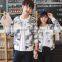 OEM Brand Young Men and Women Jackets Couples Outfits Clothing Print Zipper Cardigan Coat Baseball Outfitting