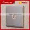 best factory outlet RJ11/telephone RJ45/data network single/double wall socket universal standard