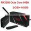 Android TV Box 2GB OctaCore RK3368 Z4 TV Box Android 5.1 4K16GB Flash OTT TV Box