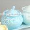 Ceramic embossed glazed tea coffee urn, coffee urns for sale, ceramic dishes and urns