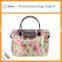 Fashion Flower print nylon lady tote bag women shopping bags
